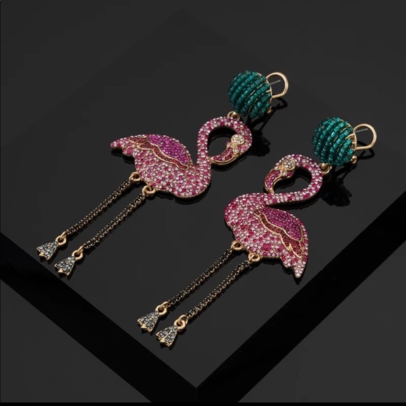 Jewelry - Flamingo earrings